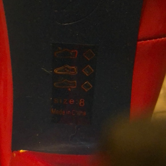 Red Patent Heels - Picture 4 of 4